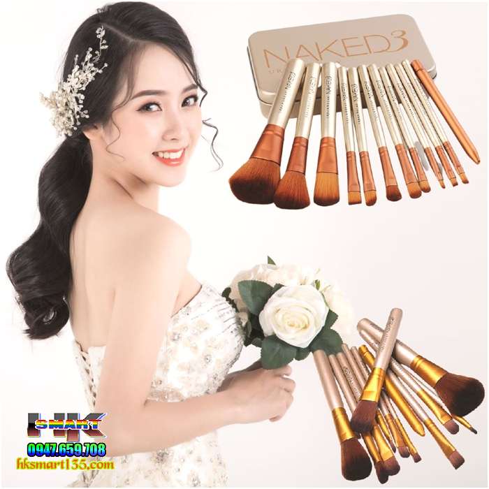 Bộ cọ trang điểm cá nhân NAKED 3