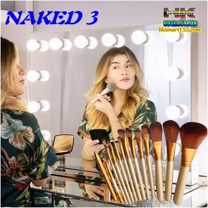 Bộ cọ trang điểm cá nhân NAKED 3