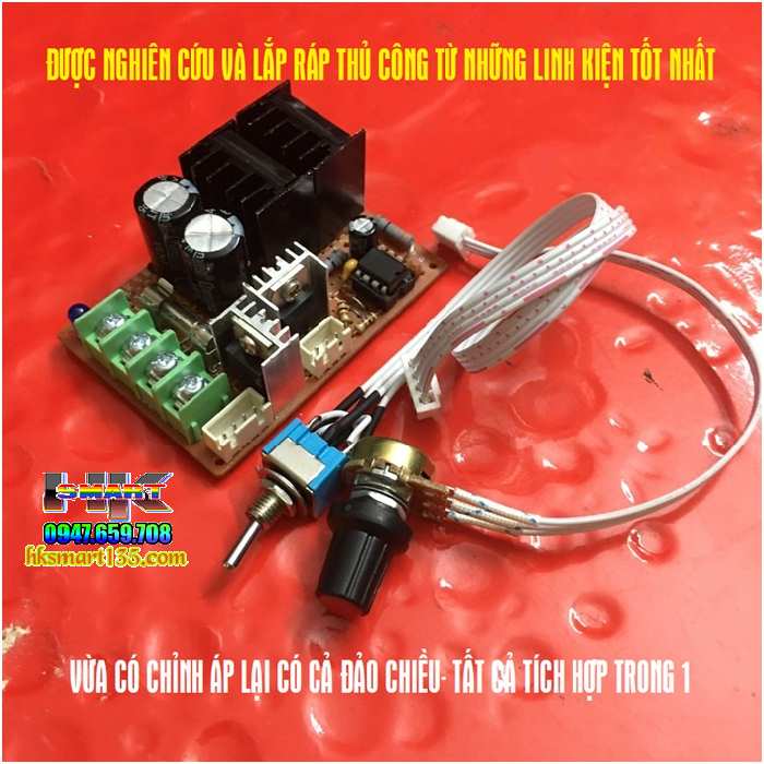 Mạch điều khiển tốc độ động cơ PWM DC công xuất lớn