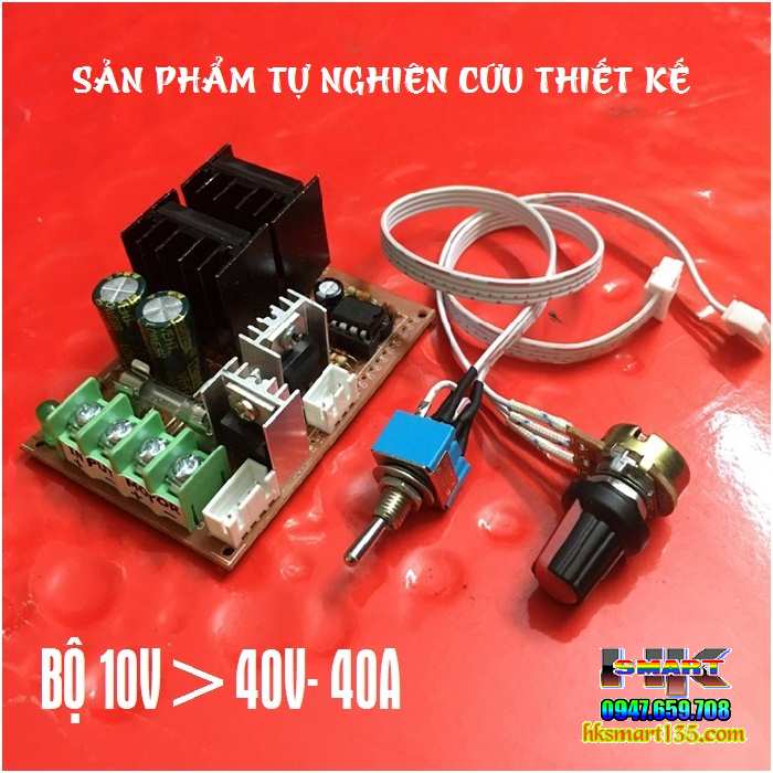 Mạch điều khiển tốc độ động cơ PWM DC công xuất lớn