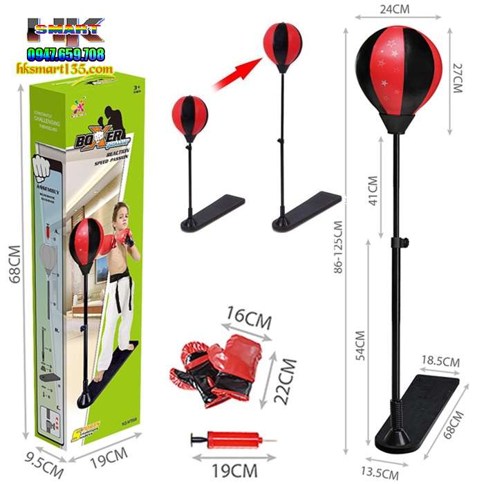 Bộ đồ chơi đấm bốc thể thao cho bé