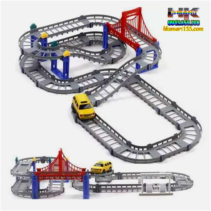 Bộ đồ chơi mô hình đường đua 56 chi tiết