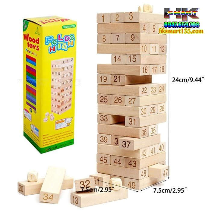 Bộ đồ chơi rút gỗ Wiss Toy