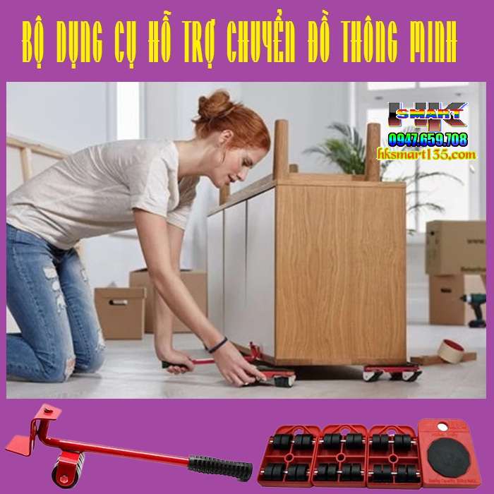 Bộ dụng cụ hỗ trợ di chuyển đồ mini