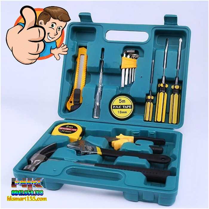 Bộ dụng cụ sửa chữa đa năng 16 món