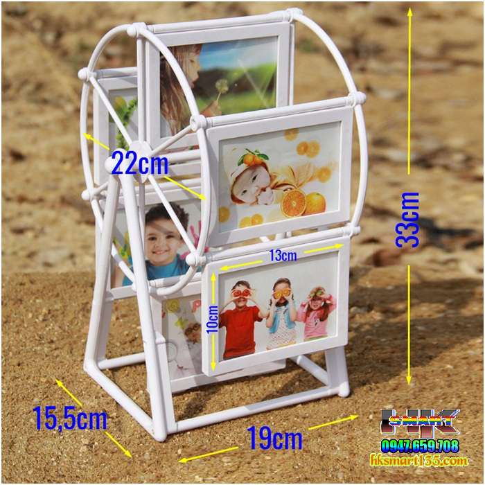 Bộ khung 12 ảnh hình cối xay gió