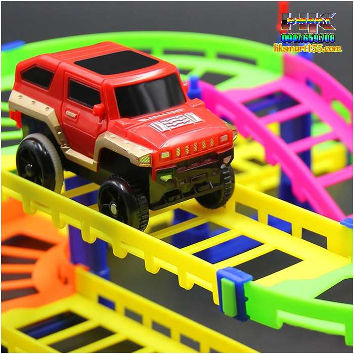 Bộ lắp ráp đường đua ô tô 88 chi tiết