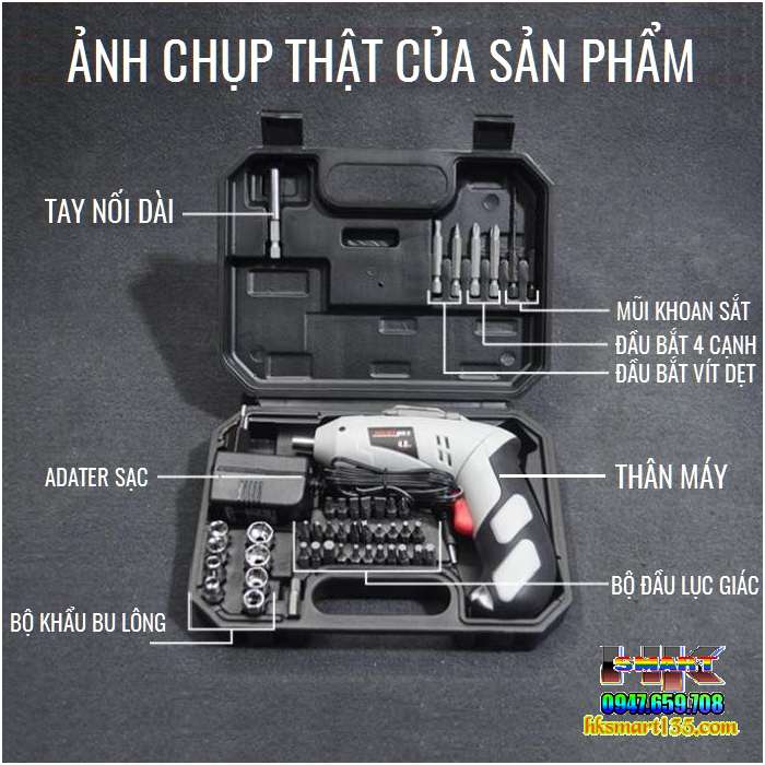 Máy khoan vít cầm tay sạc điện Joust Max