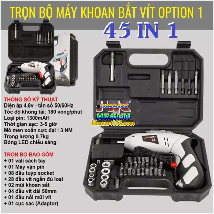 Máy khoan vít cầm tay sạc điện Joust Max