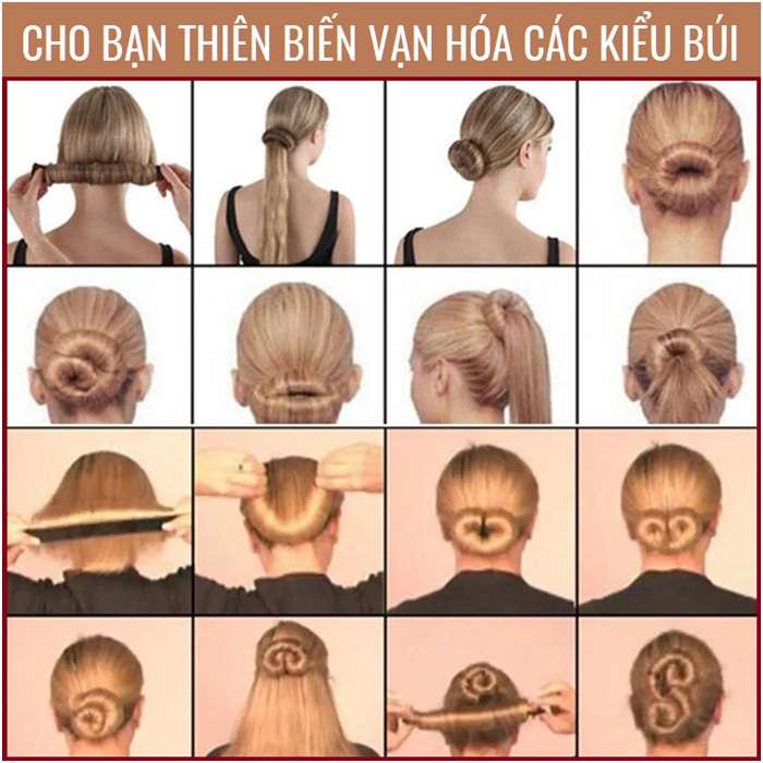 dụng cụ búi tóc đa năng Hairagami