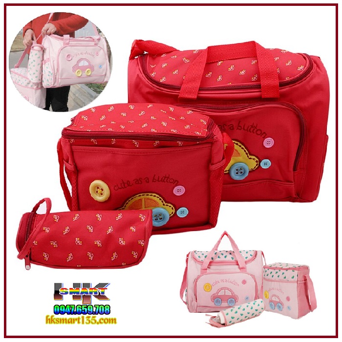 Bộ túi xách 4 chi tiết cho mẹ và bé