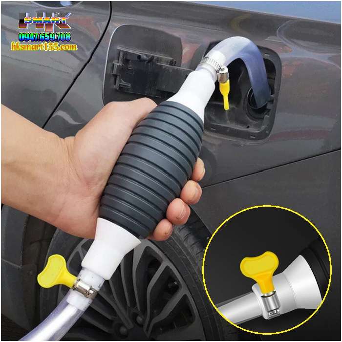Dụng cụ hút xăng dầu chất lỏng bóp tay