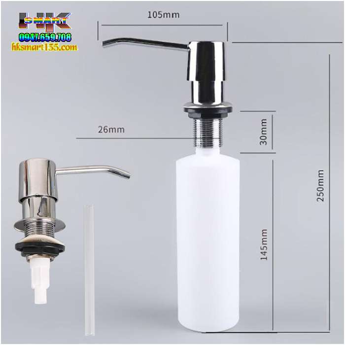 Bộ vòi bơm xịt nước rửa chén gắn bồn