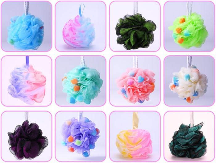 Bông tắm cọ lưng có mút Emya Hàn Quốc