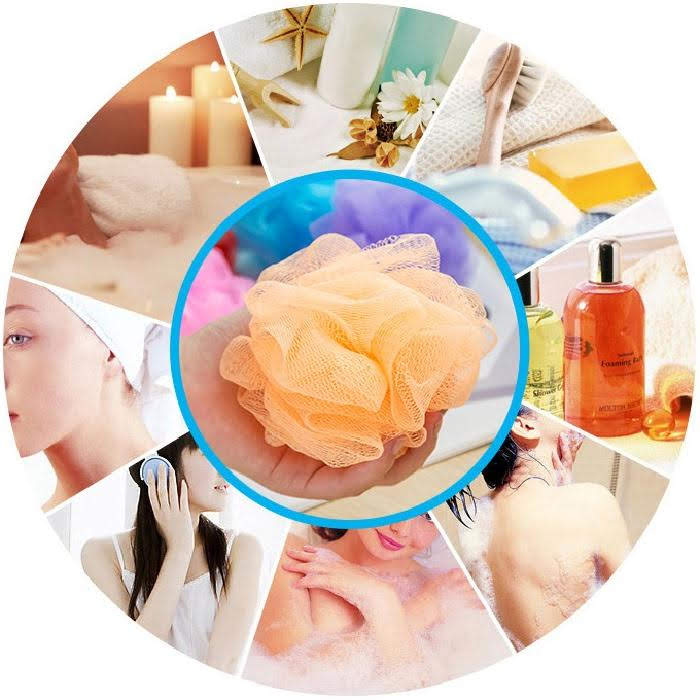 Bông tắm cọ lưng có mút Emya Hàn Quốc