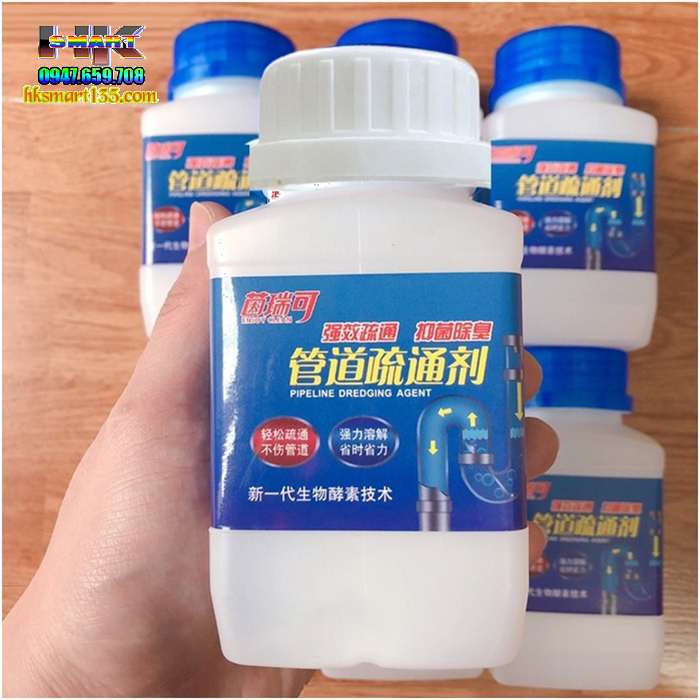 Chai bột thông tắc cống siêu mạnh