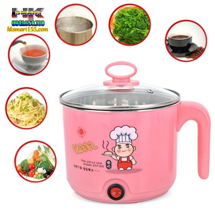 Ca điện nấu mì đa năng siêu tốc