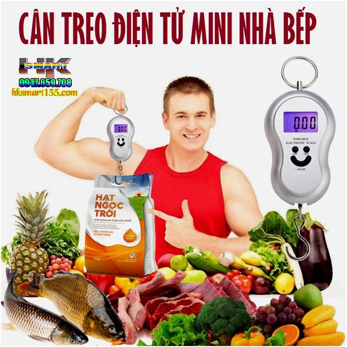 Cân điện tử cầm tay mini