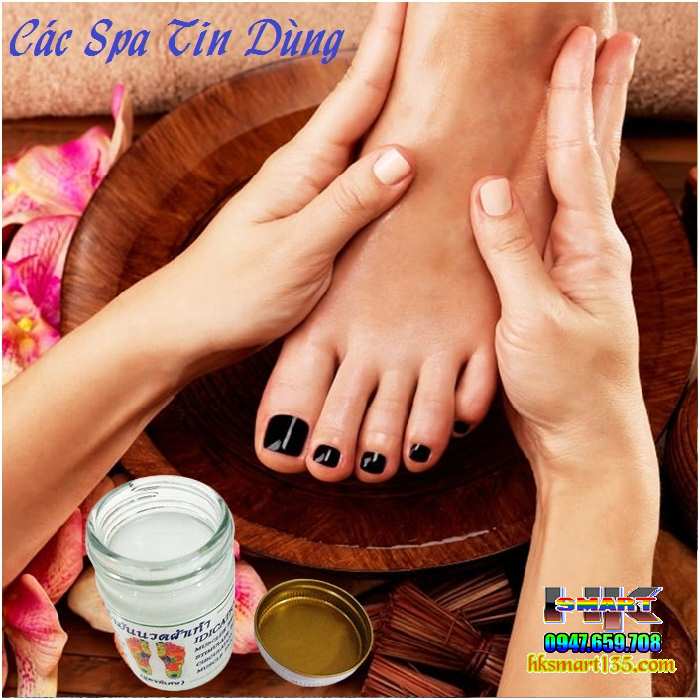 Cao Xoa Bóp Mát Xa Huyệt Đạo Bàn Chân Thái Lan 50gr- Làm Ấm Chân Tăng Tuần Hoàn Máu Chống Đột Quỵ