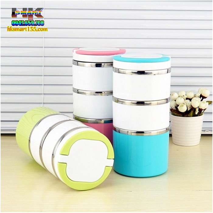 Cặp lồng giữ nhiệt 2 và 3 ruột inox