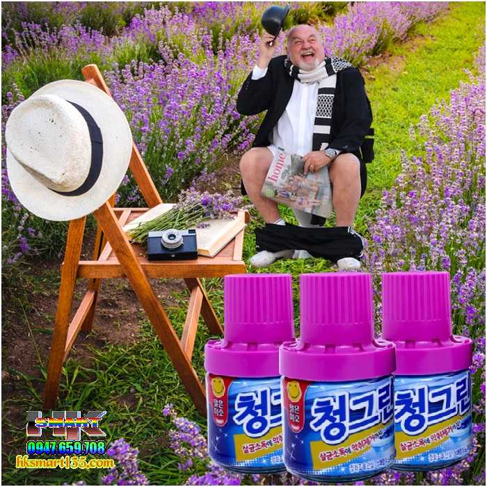 Chai thả bồn cầu khử mùi Hàn Quốc