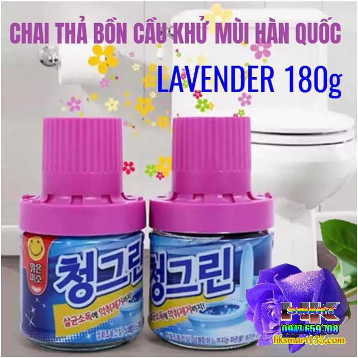 Chai thả bồn cầu khử mùi Hàn Quốc