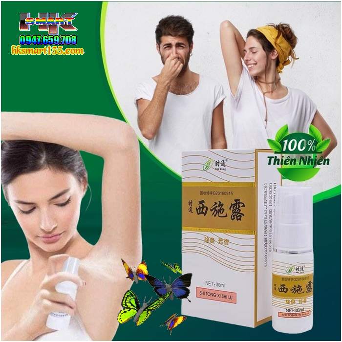 Xịt Khử Mùi Hôi Nách Thúi Chân Nội Địa Trung