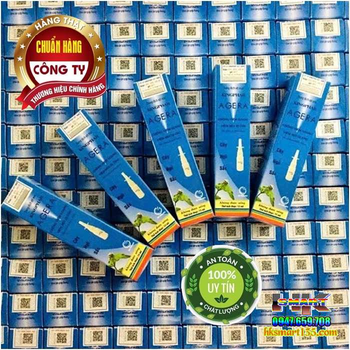 Chai Xịt Xoang Ngũ Sắc Agera Kingphar 15ml- Thông Mũi Sát Khuẩn, Chống Viêm Xoang, Viêm Mũi Dị Ứng Cấp Và Mãn Tính