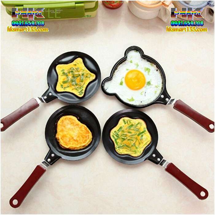 Combo chảo chiên trứng tạo hình mini