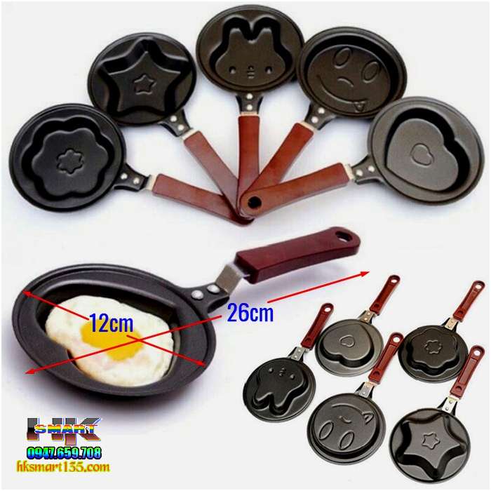 Combo chảo chiên trứng tạo hình mini