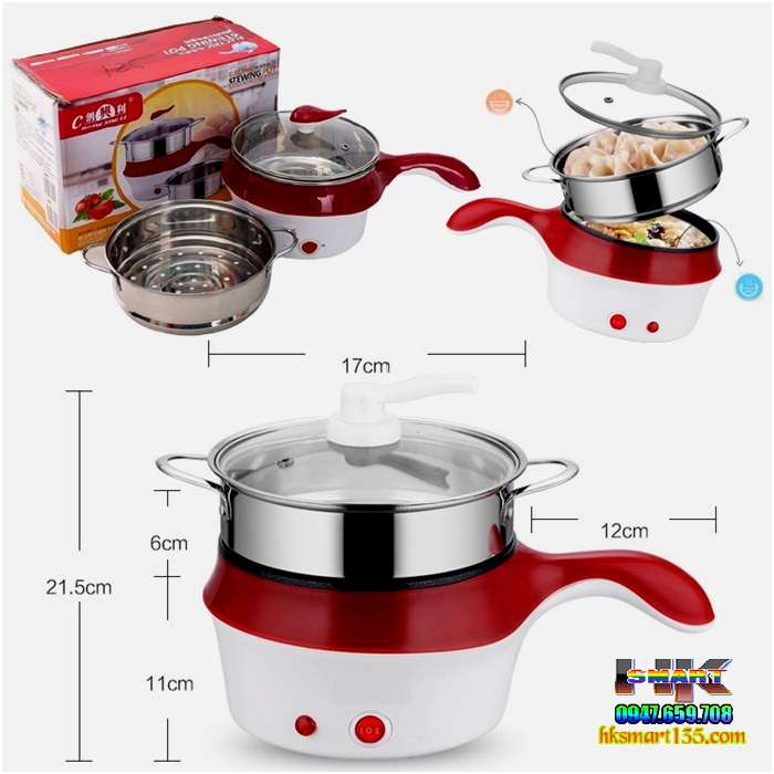 Chảo chiên xào đa năng mini chống dính