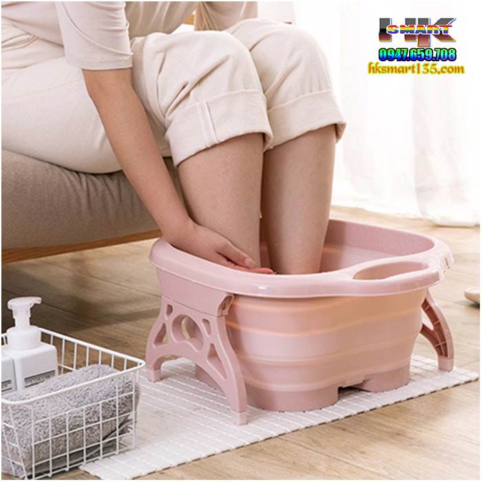 Chậu ngâm chân massage gấp gọn