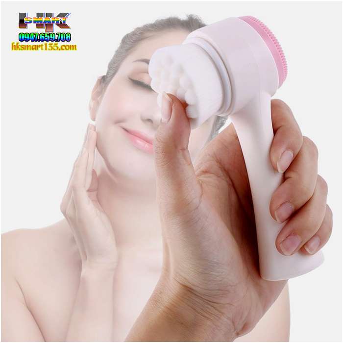 Cọ rửa mặt 2 đầu dual pore brush