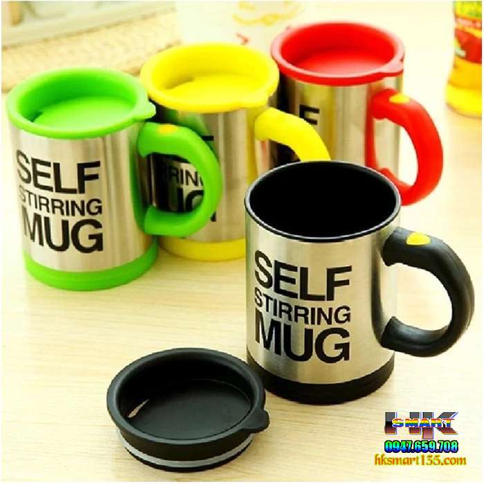 Cốc tự khuấy cà phê lõi Inox