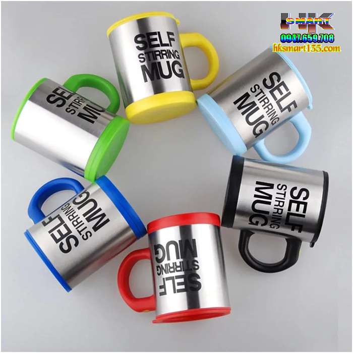 Cốc tự khuấy cà phê lõi Inox