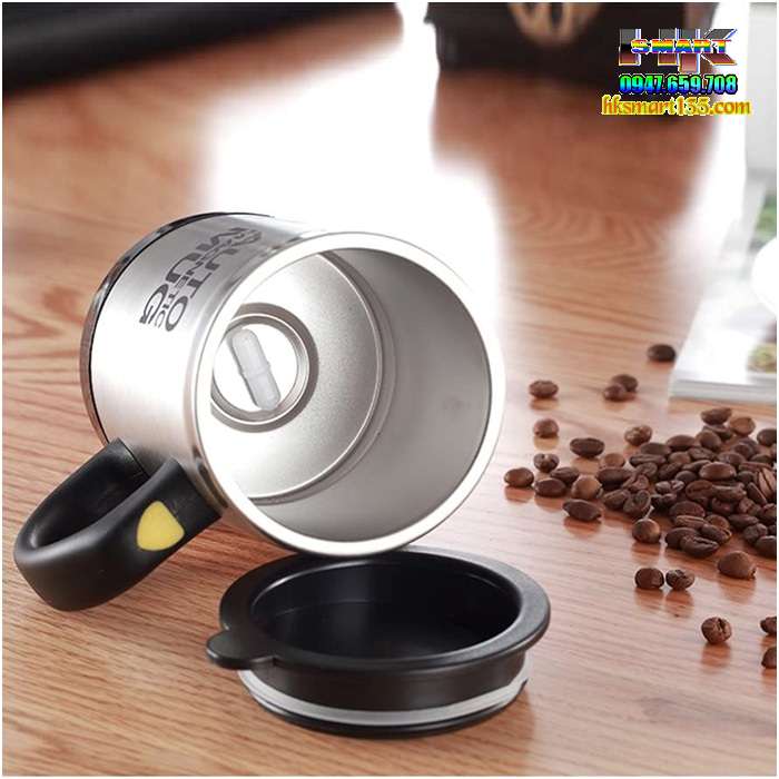 Cốc tự khuấy cà phê lõi Inox