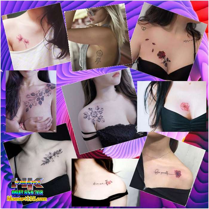 Combo 30 Tấm Hình Xăm Dán Hình Xăm