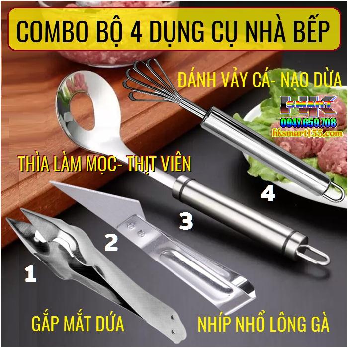 Bộ 4 dụng cụ nhà bếp đa năng