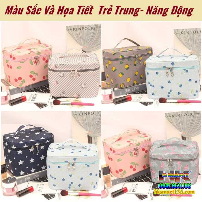 Cốp Vải Đựng Đồ Trang Điểm Cá Nhân