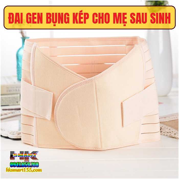 Đai gen bụng kép cho mẹ sau sinh