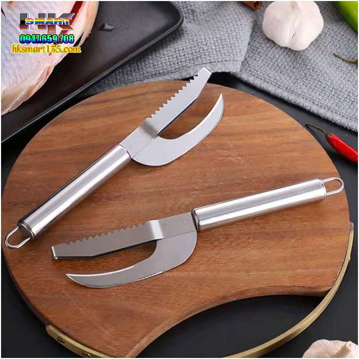 Dụng cụ đánh vảy mổ cá đa năng 2 trong 1