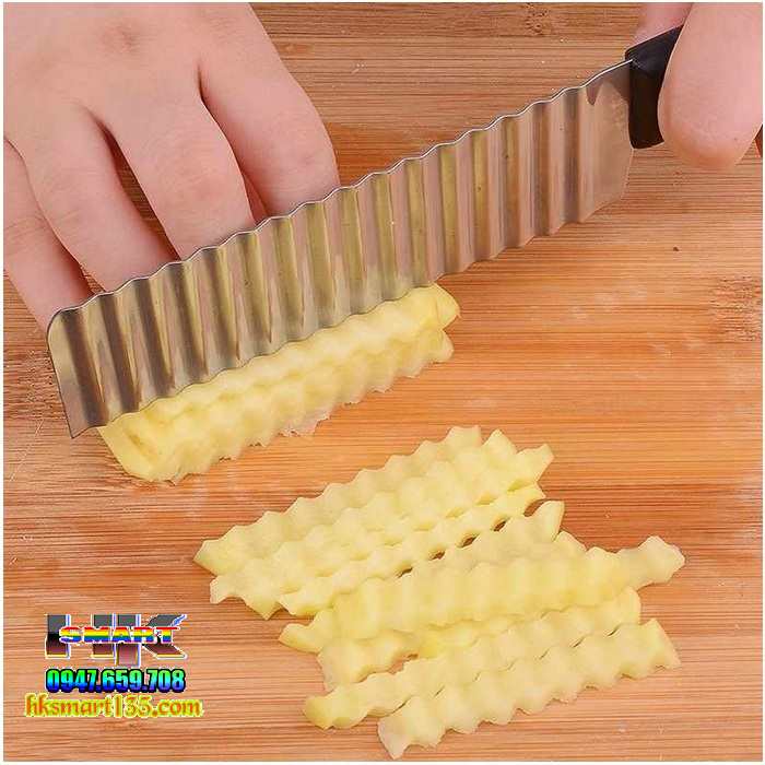 Dao cắt lát sóng rau củ quả KiWi
