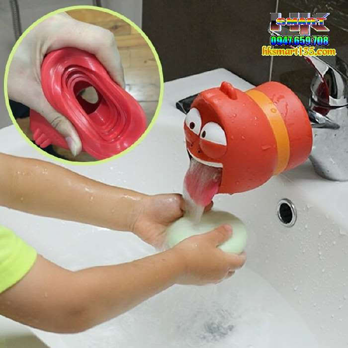 Dụng cụ nối đầu vòi nước hình thú ngộ nghĩnh