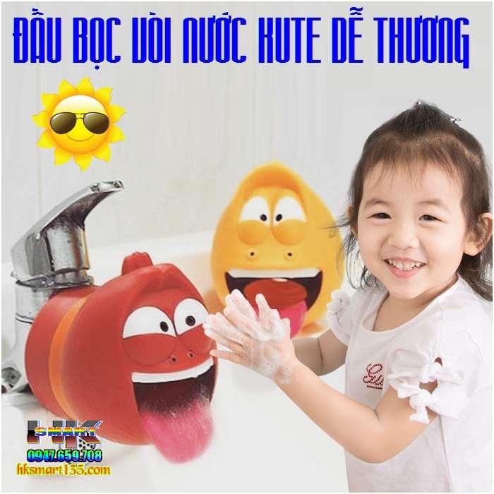Dụng cụ nối đầu vòi nước hình thú ngộ nghĩnh