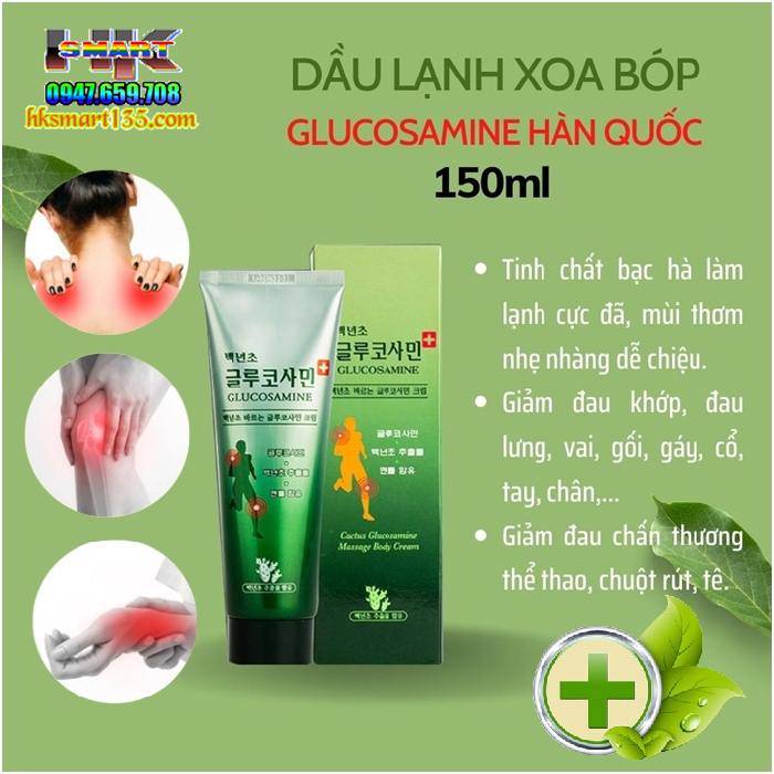 Dầu lạnh xoa bóp khớp glucosamine hàn quốc150ml