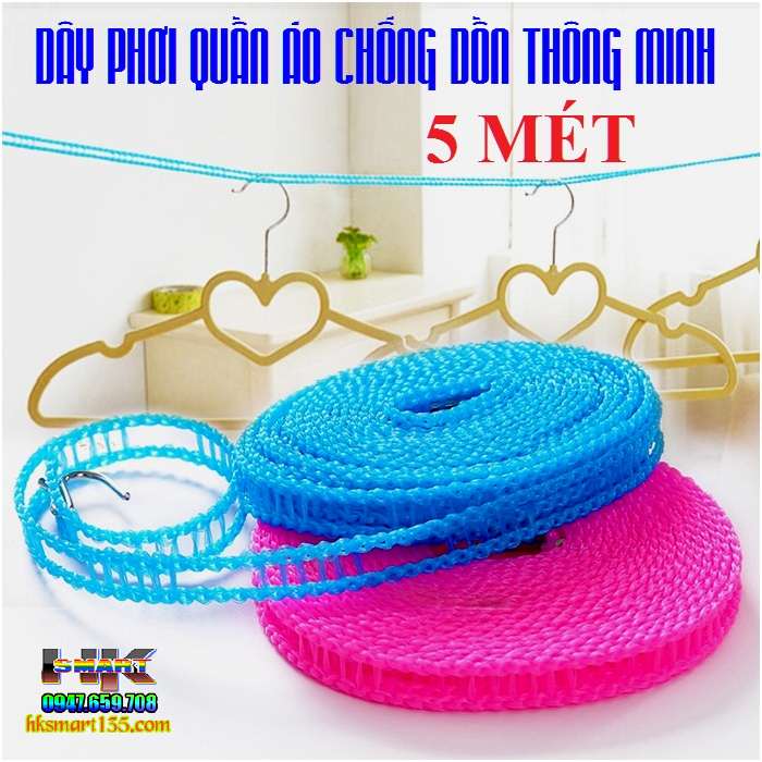 Dây Phơi Quần Áo Thông Minh