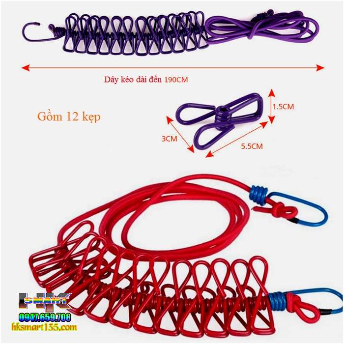 Dây Phơi Quần Áo Thông Minh