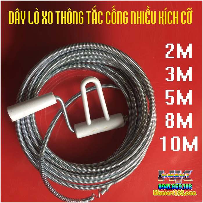 Que thông tắc cống đa năng