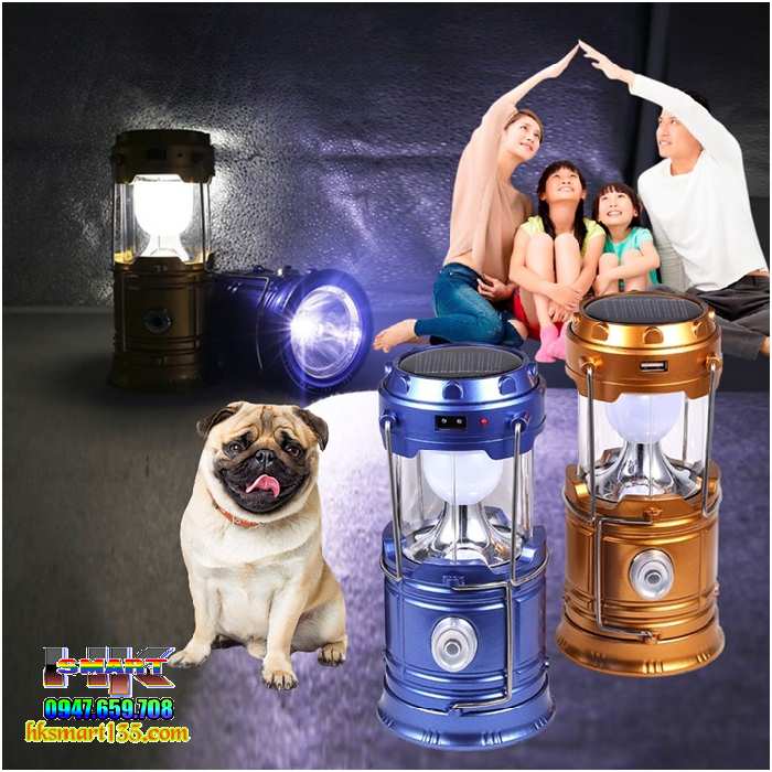 Đèn LED năng lượng mặt trời 3 trong 1 JH-5800T