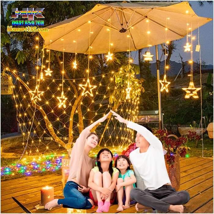 Dây đèn led mành trang trí